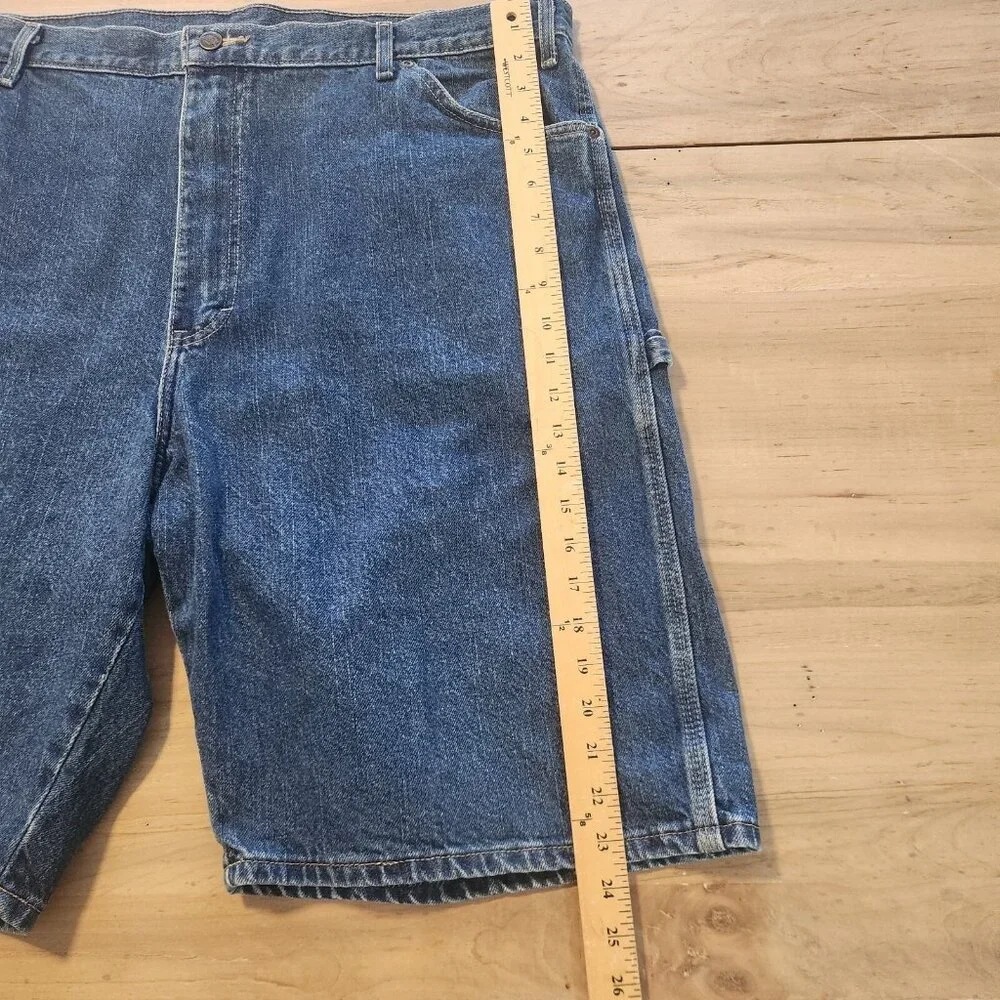 Dickies Denim Carpenter Shorts Relaxed Fit Stretch Skater Mens Size‎ 42 EUC